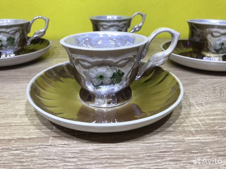 Кофейный набор 4 персоны И.12659