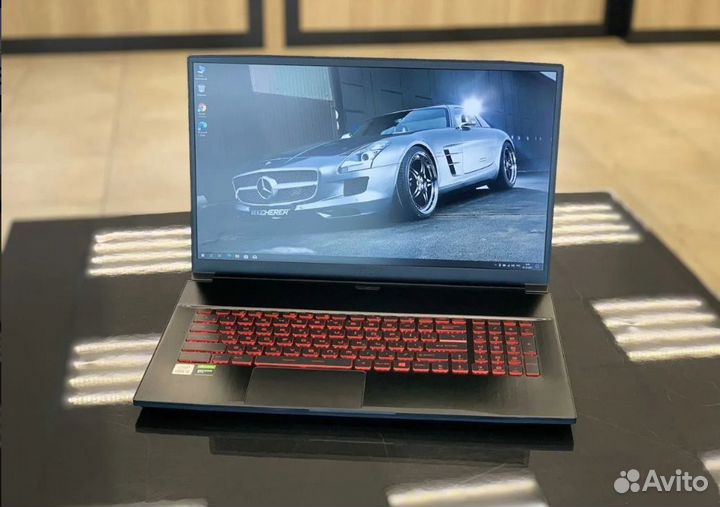 Игровой ноутбу i5-10500H/DDR4-8/SSD-256/RTX3050