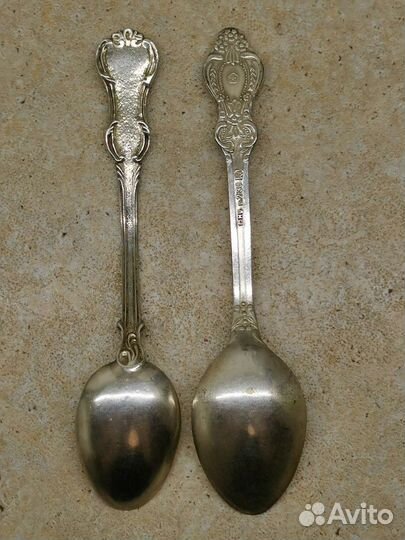 Ложки чайные мельхиор посеребренный СССР