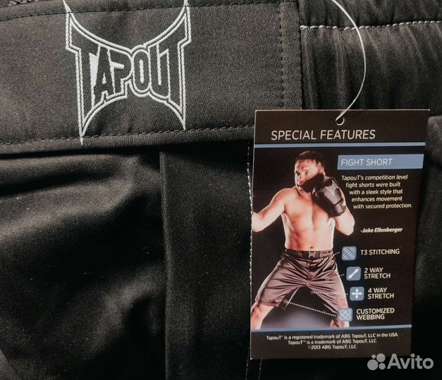 Шорты Tapout оригинал для единоборств