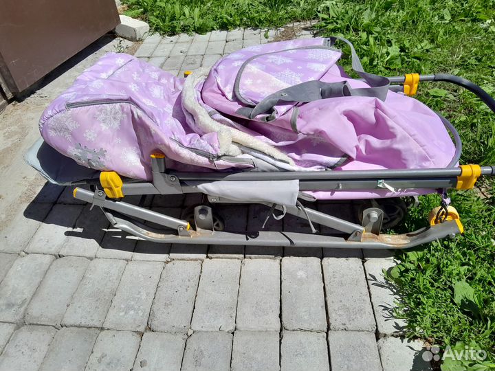 Коляска санки