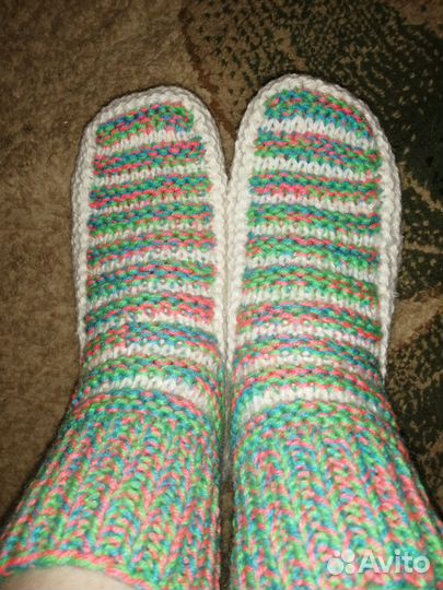 Носки вязаные ручной работы