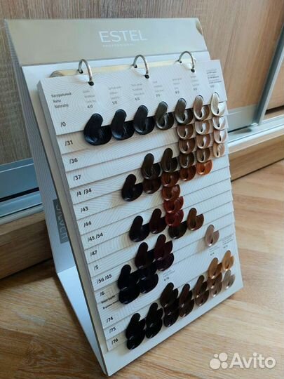 Палитра эстель для волос deluxe silver