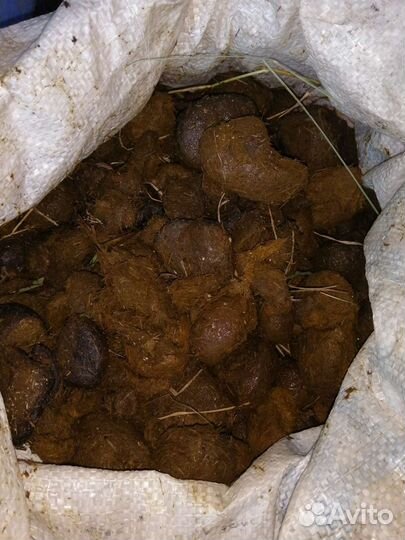 Навоз конский в мешках