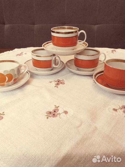 Чайная посуда Южно-уральского фз винтаж СССР