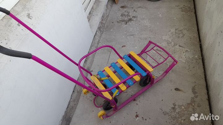 Коляска санки