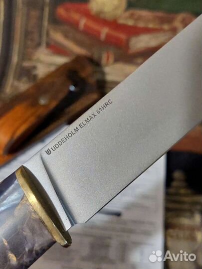 Нож WK7custom elmax Матовая Полировка Гибрид