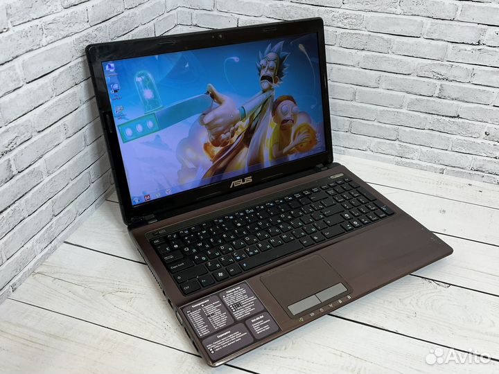 Мощный ноутбук Asus i7/8потоков/Nvidia/8gb