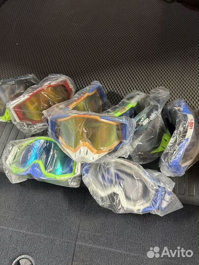 Очки для мотокросса 100