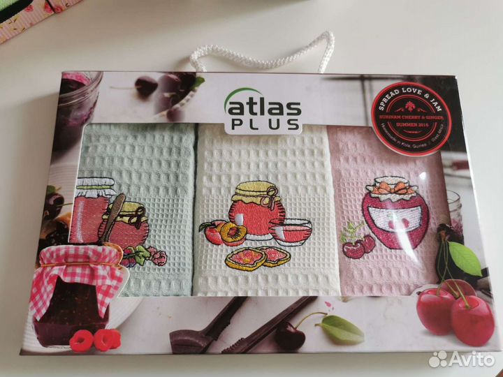 Набор вафельных полотенец