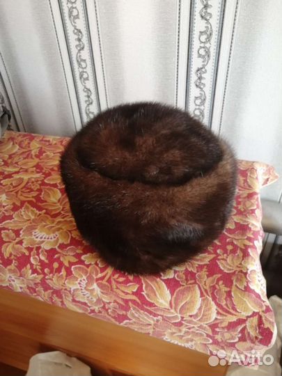 Шапка норковая женская