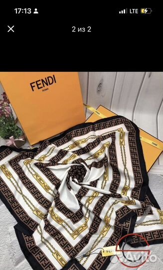 Шелковый платок burberry Новый