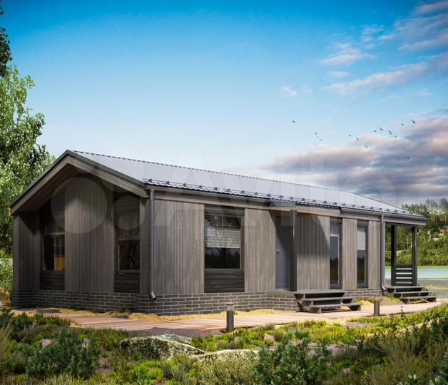 Коттедж 86 м² на участке 17,7 сот.