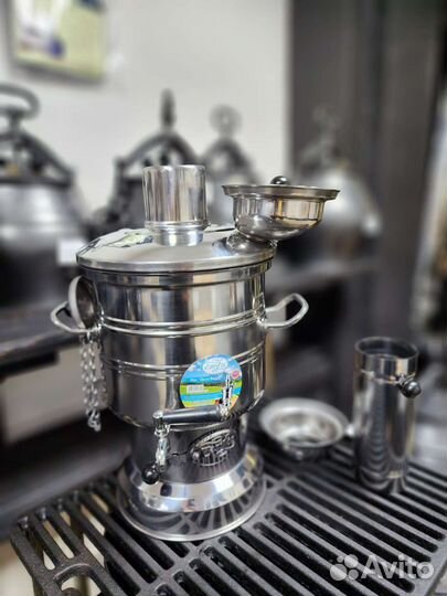 Самовар 3.5л 1 чаша