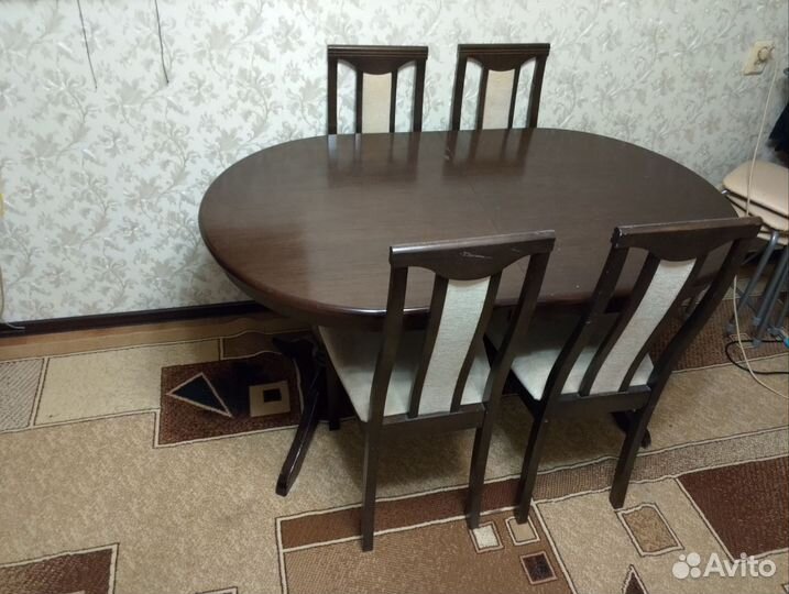 Столовая мебель бу Стол, стулья