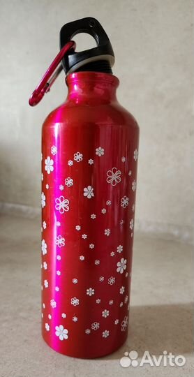 Бутылка для воды алюминиевая