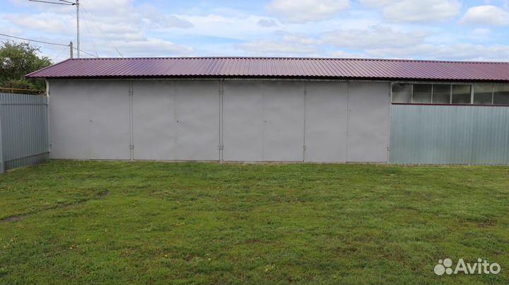 Металлобаза с домом