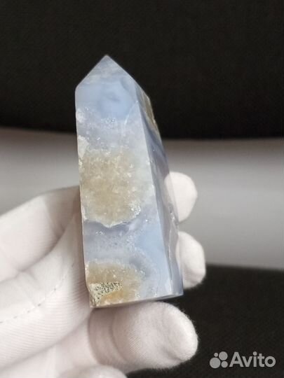 Сапфирин (голубой агат)