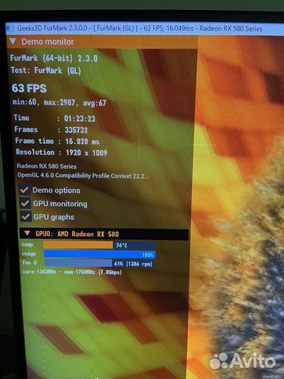 AMD radeon rx 580 4gb