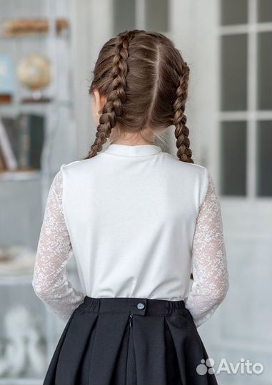 Школьная форма. Блузка для девочки