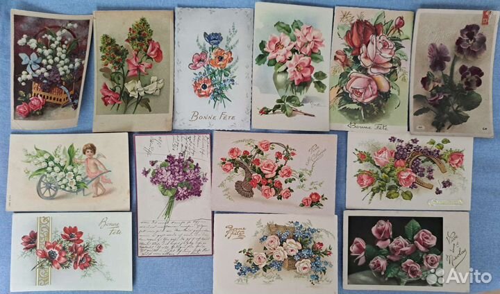 Антикварные открытки