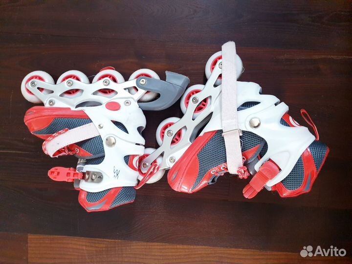 Роликовые коньки детские раздвижные