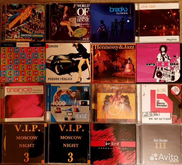 Cd диски фирменные Клубная музыка