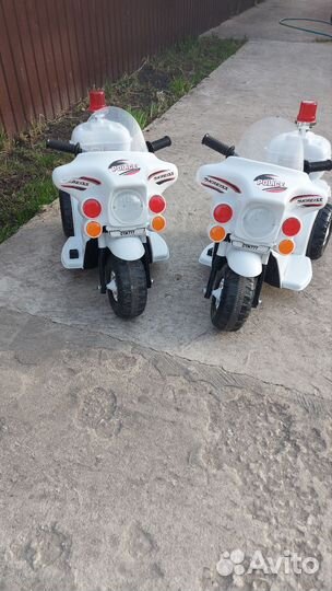 Детский мотоцикл на аккумуляторе бу