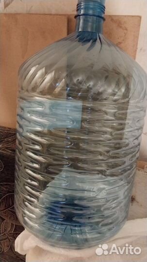 Бутылка 19л новая