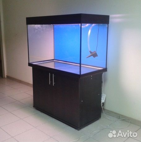 Аквариум 335cube свет биофильтр фон подставка