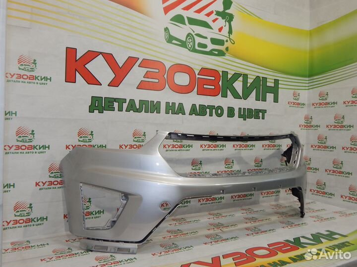 Бампер передний Hyundai Creta крета Серебристый