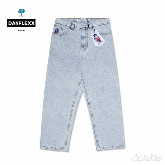 Джинсы Polar Skate Co 93 denim (светл. син.)