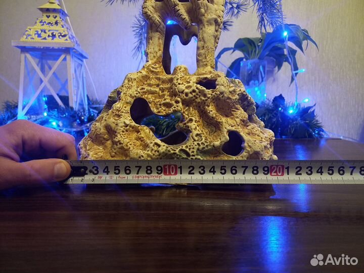 Грот для Аквариума Декорация Украшение