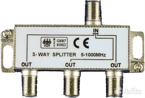 Разветвитель тв сигнала Luxmann SP-404 extra 4