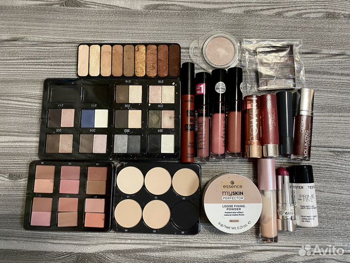 Набор косметики Seventeen,Evelin,Catrice,Essence