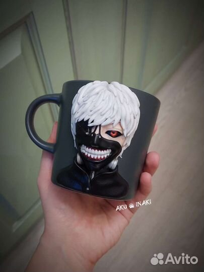 Кружка Токийский Гуль ручная работа