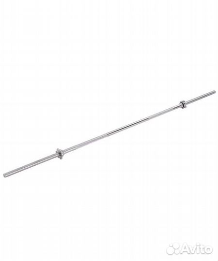 Гриф для штанги прямой BB-103 180 см, d25 мм, мета