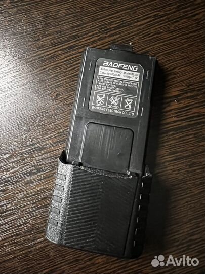 Аккумулятор повышенной емкости для baogeng 5r