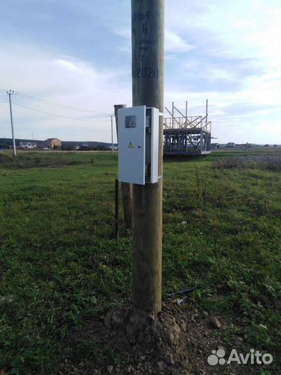 Установка опор лэп 0,4-10кВ, монтаж сип