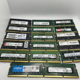 Оперативная память для ноутбука DDR4 и DDR3