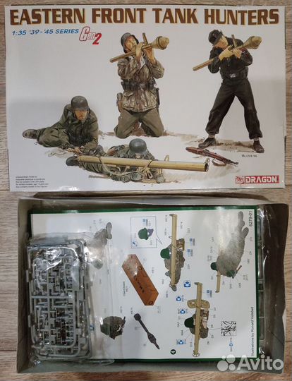 Dragon Tamiya фигурки модели сборные 1/35