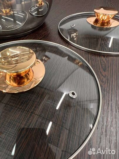 Кастрюля новая из нержавеющей стали,набор кастрюль