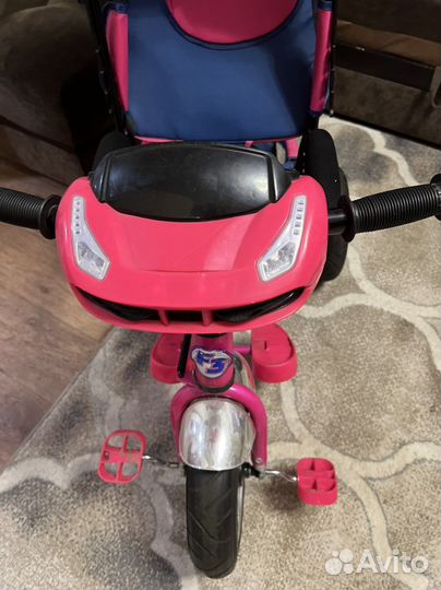 Велосипед с ручкой