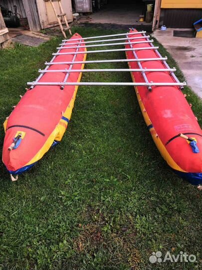 Надувной катамаран