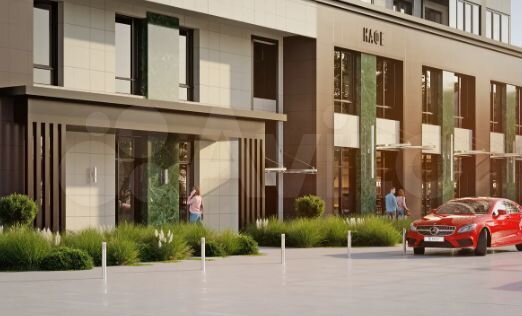 3-к. квартира, 77,4 м², 9/16 эт.