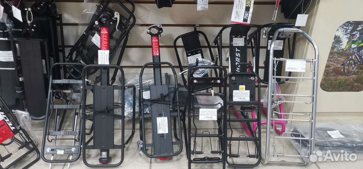 Багажники для велосипеда