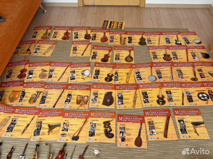 Коллекция музыкальных инструментов hachette