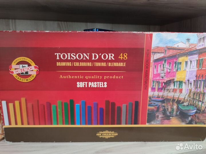 Пастель сухая Koh-i-noor 48 цветов новая