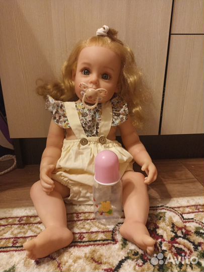 Кукла реборн силиконовая девочка