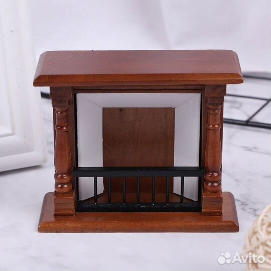 Камин в кукольный домик